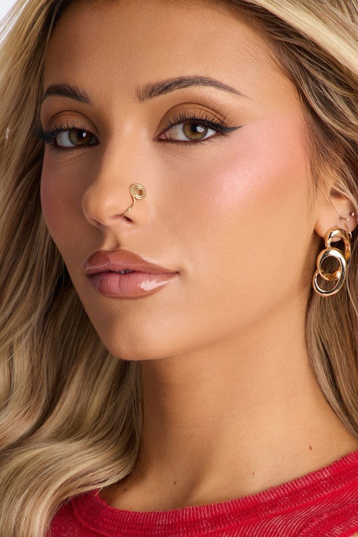 Willow Way Faux Nose Ring - Gold