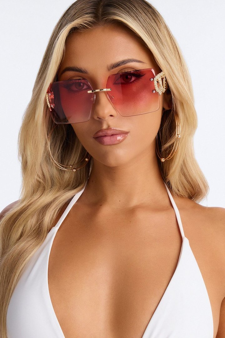 Crushing Hard Sunglasses - Pink