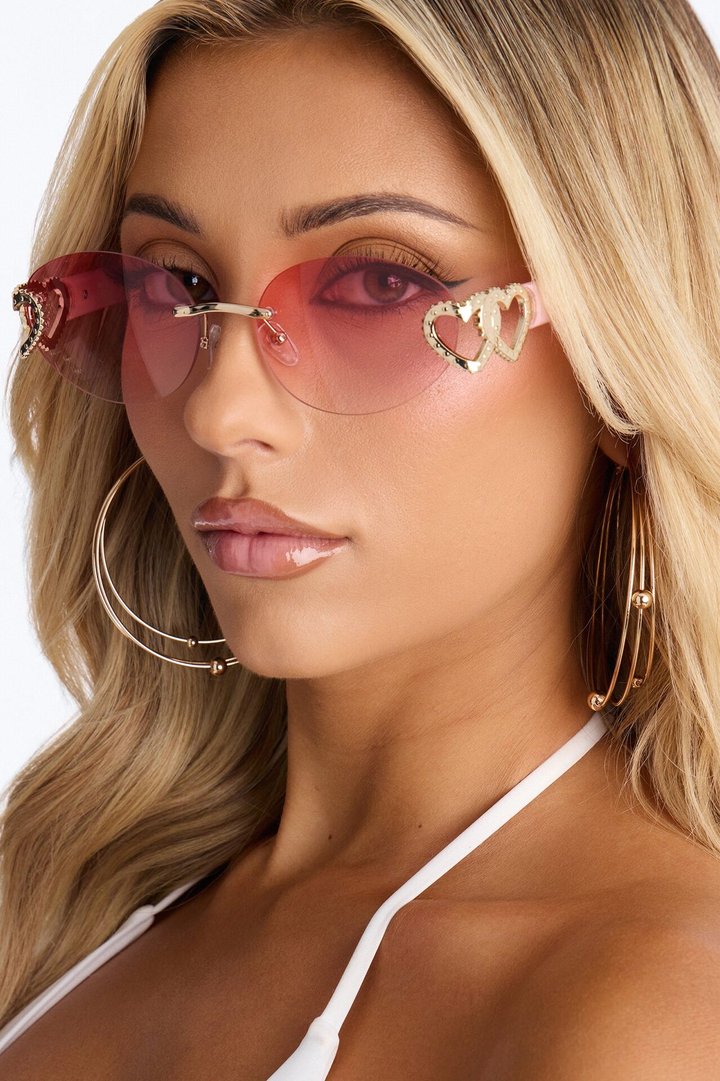 Lover Girl Sunglasses - Pink
