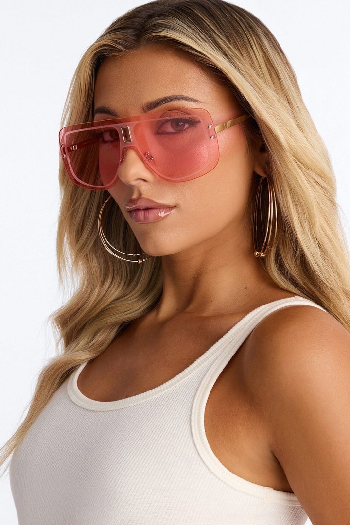 Belle Jet Sunglasses - Pink
