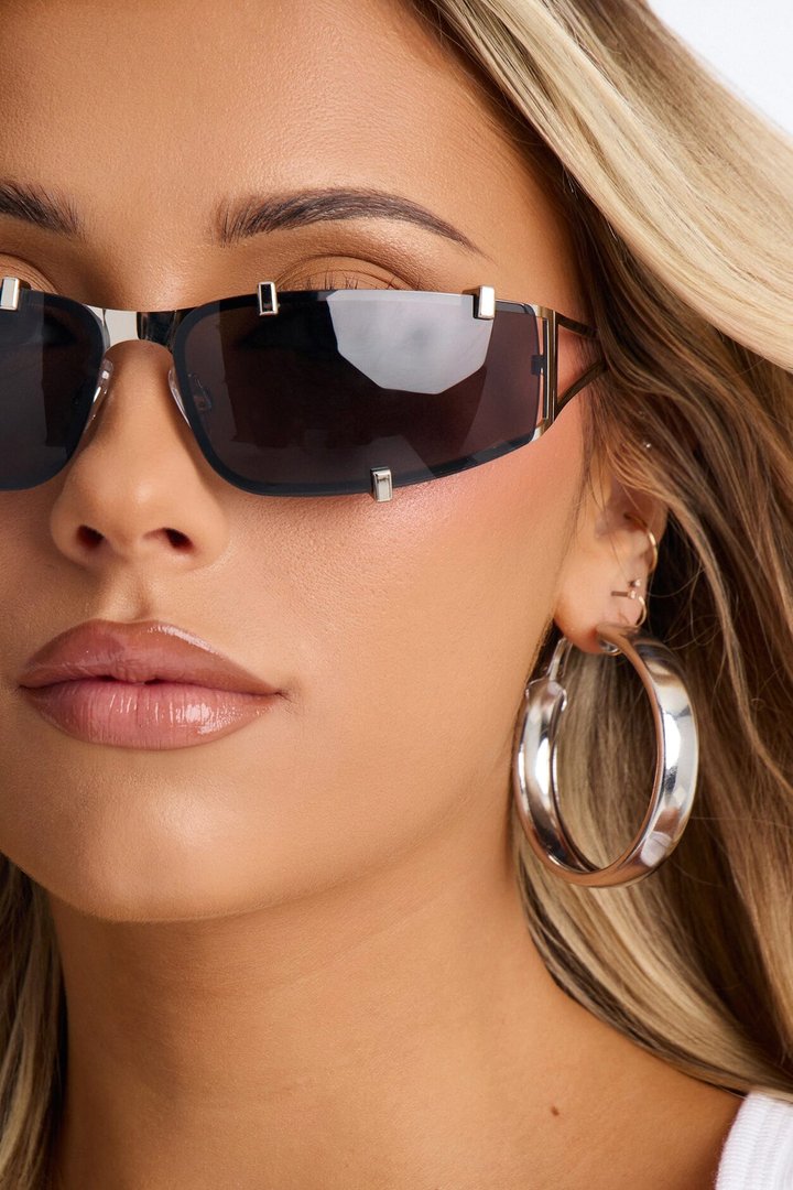 Electric Boom Sunglasses - Black/Silver