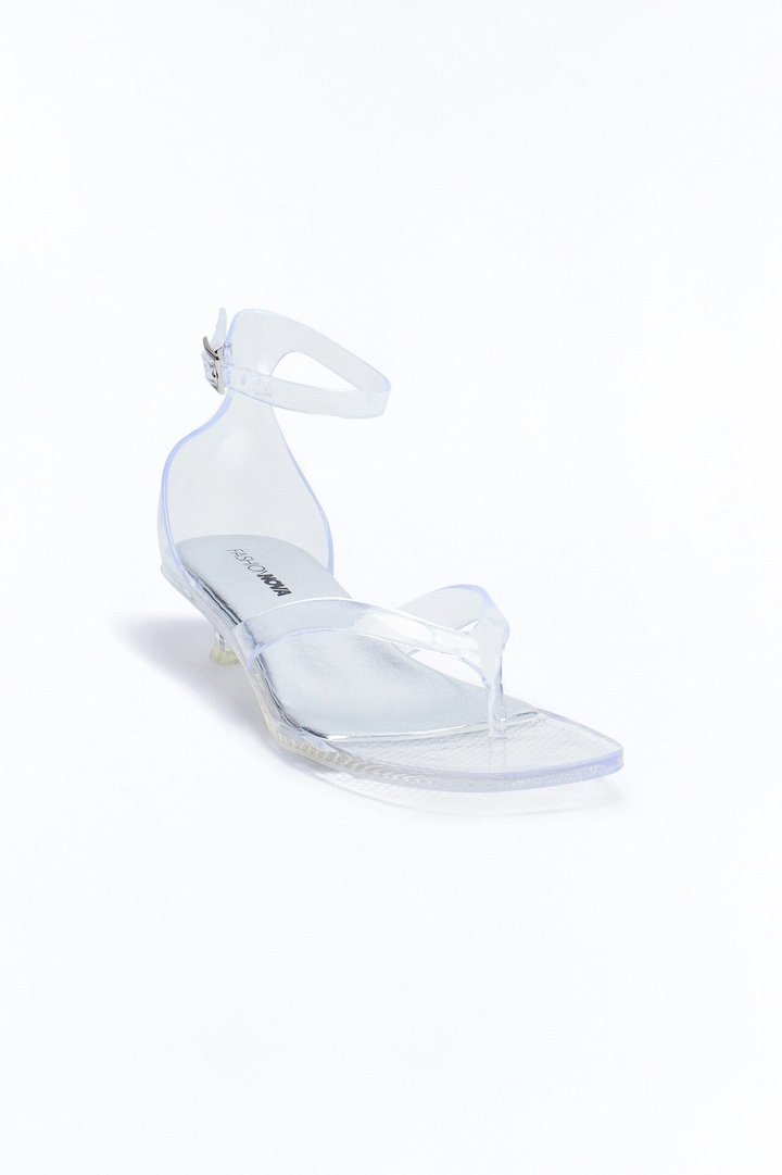 Pazz Jelly Kitten Heels - Clear