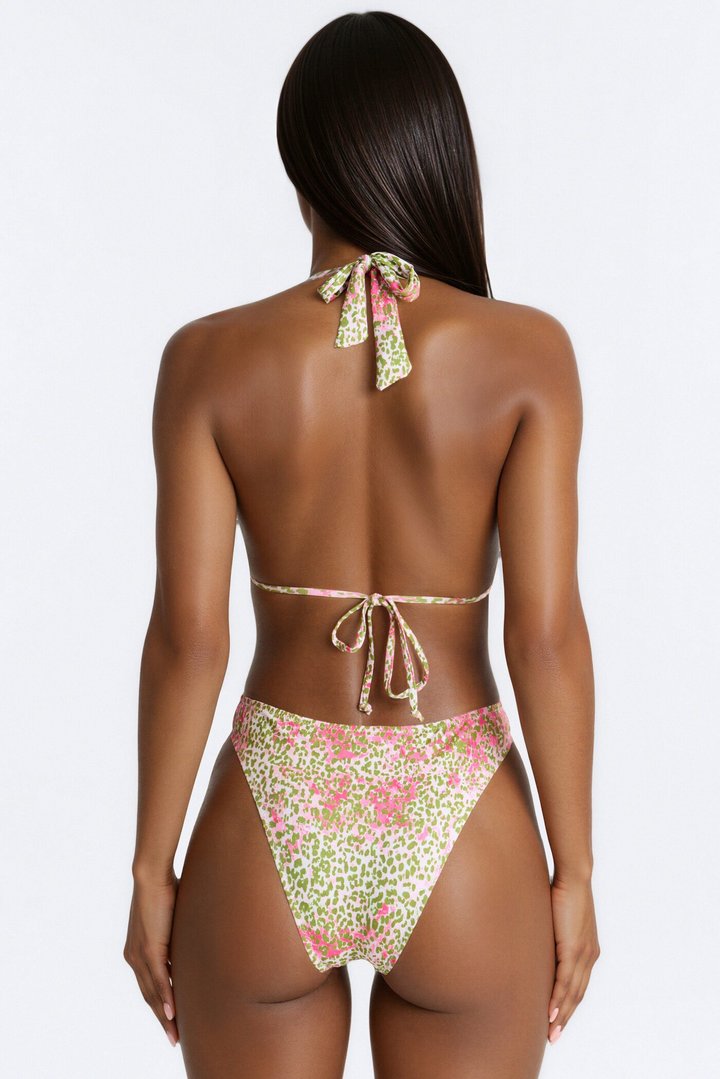 Turn It Up 1 Piece Swimsuit - Pink/combo