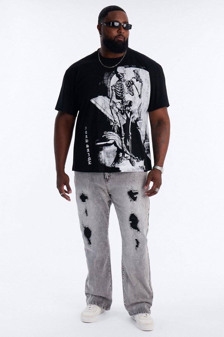 Dead Saint Oversized Short Sleeve Tee - Black