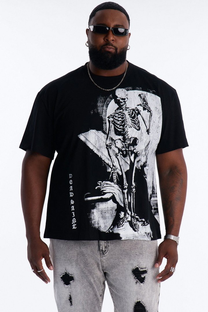 Dead Saint Oversized Short Sleeve Tee - Black