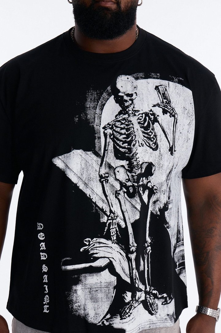 Dead Saint Oversized Short Sleeve Tee - Black