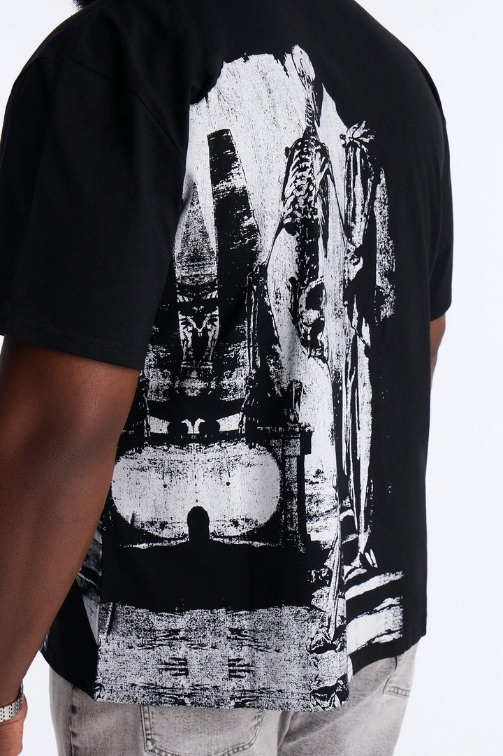 Dead Saint Oversized Short Sleeve Tee - Black