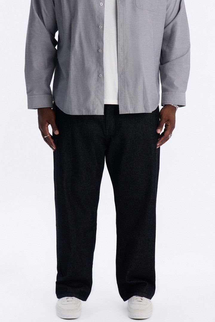 The Staple Baggy Jean - Black/Black
