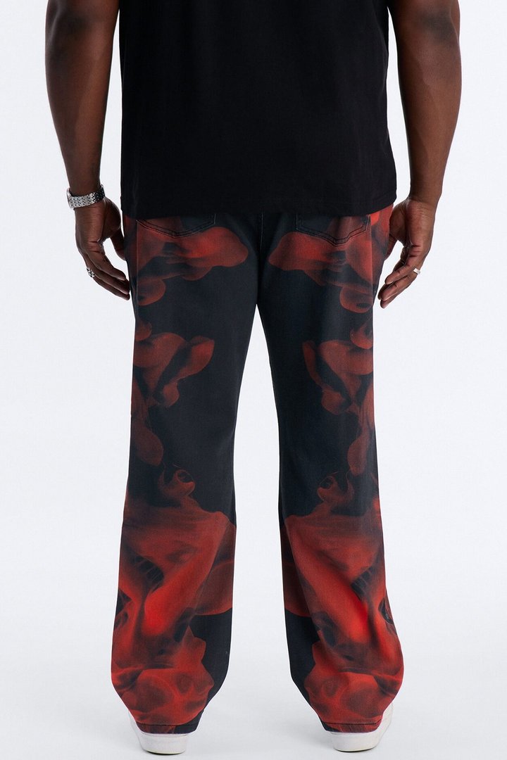 Straight Lava Jean - Red