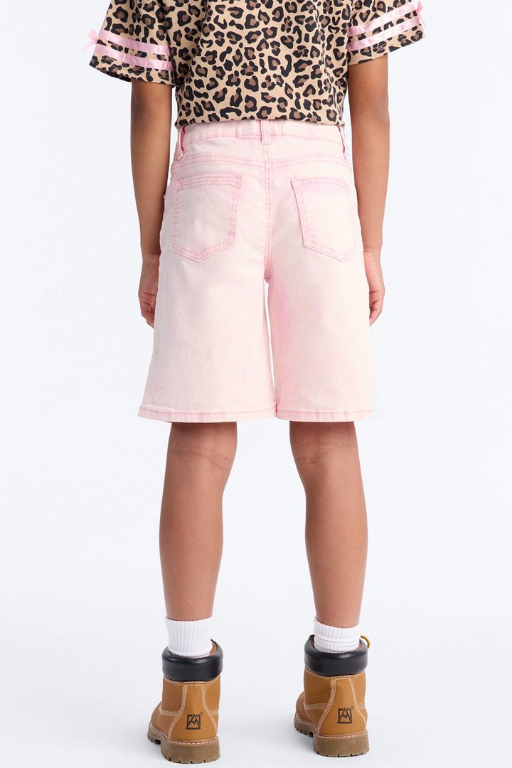 Mini Just Because Jorts - Light Pink