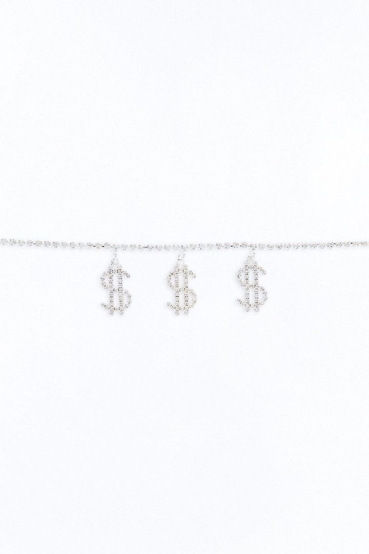 Hustling Everyday Anklet - Silver