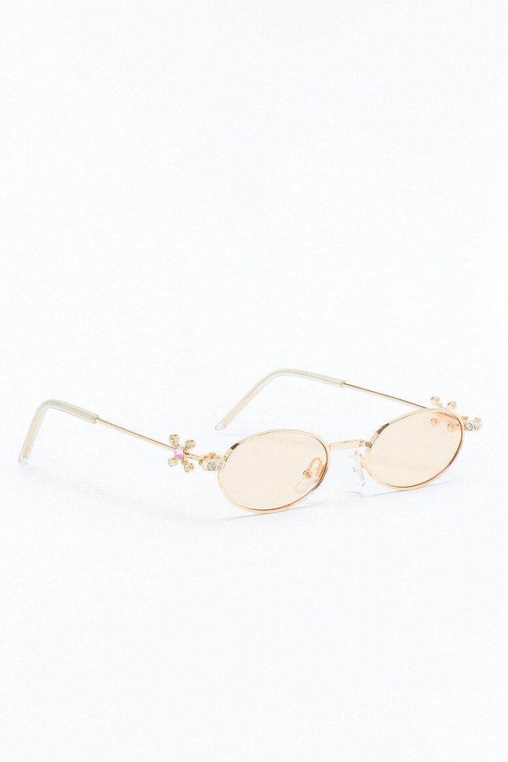 Star Light Sunglasses - Gold/Pink