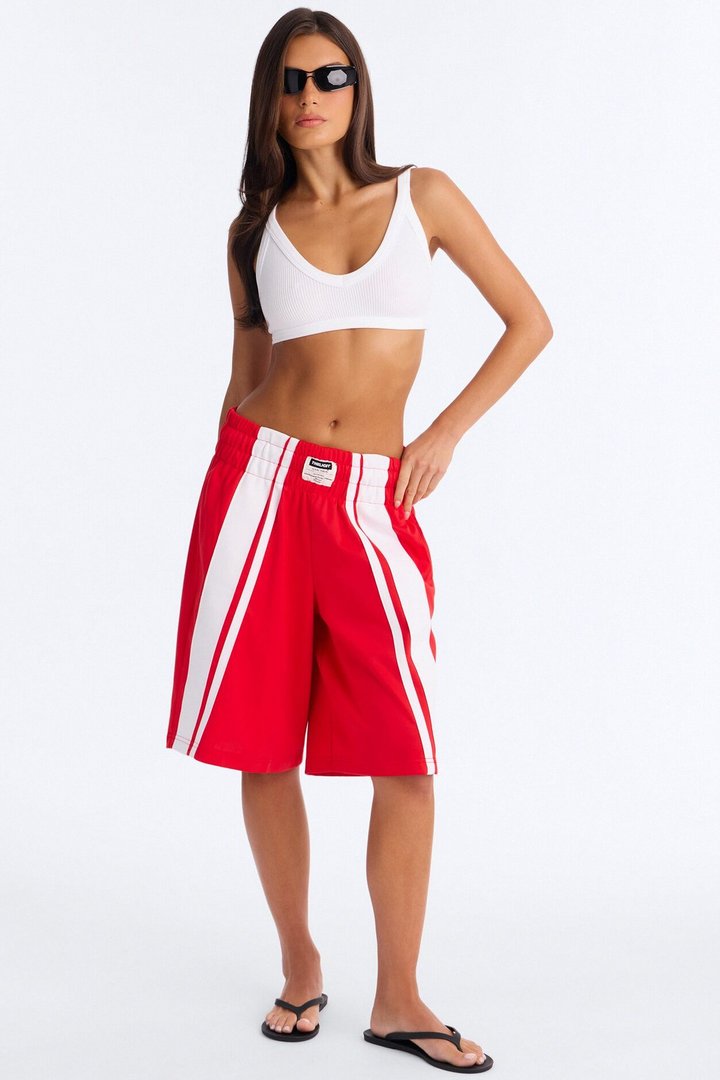 Leyla Boxer Short - Red