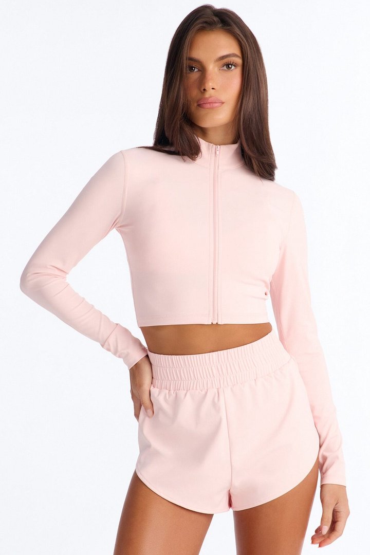 Pilates Princess 3 Piece Short Set - Light Pink