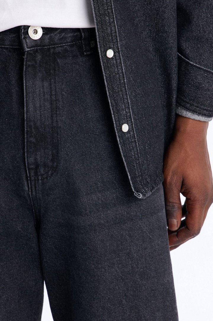 Clean Baggy 5 Pocket Jean - Black Wash