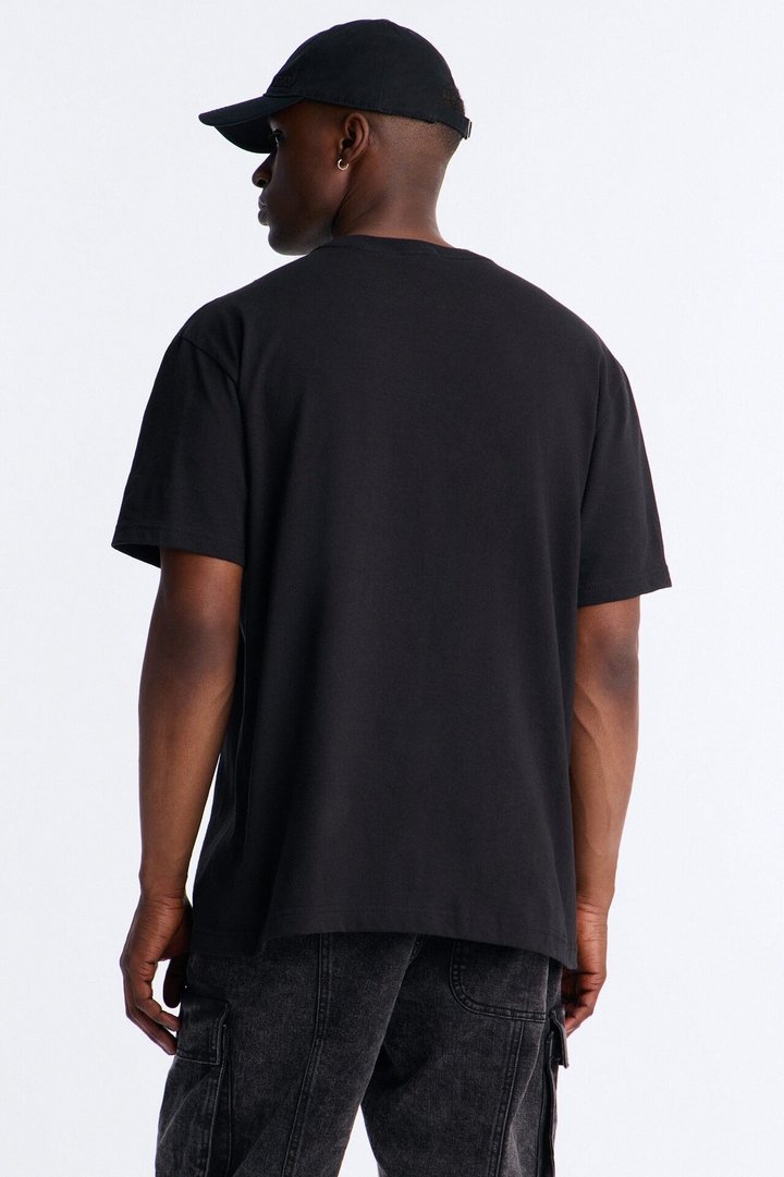 Naruto Itachi And Sasuke Oversized Short Sleeve Tee - Black