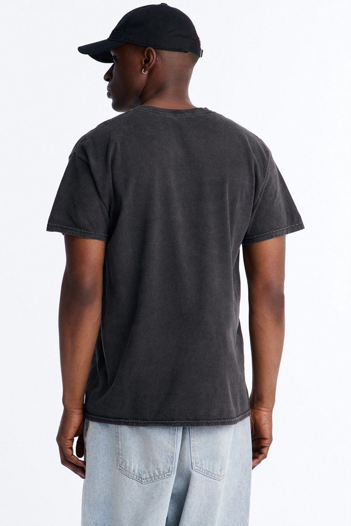 Leonardo Da Vinci Mona Lisa Vintage Short Sleeve Tee - Black