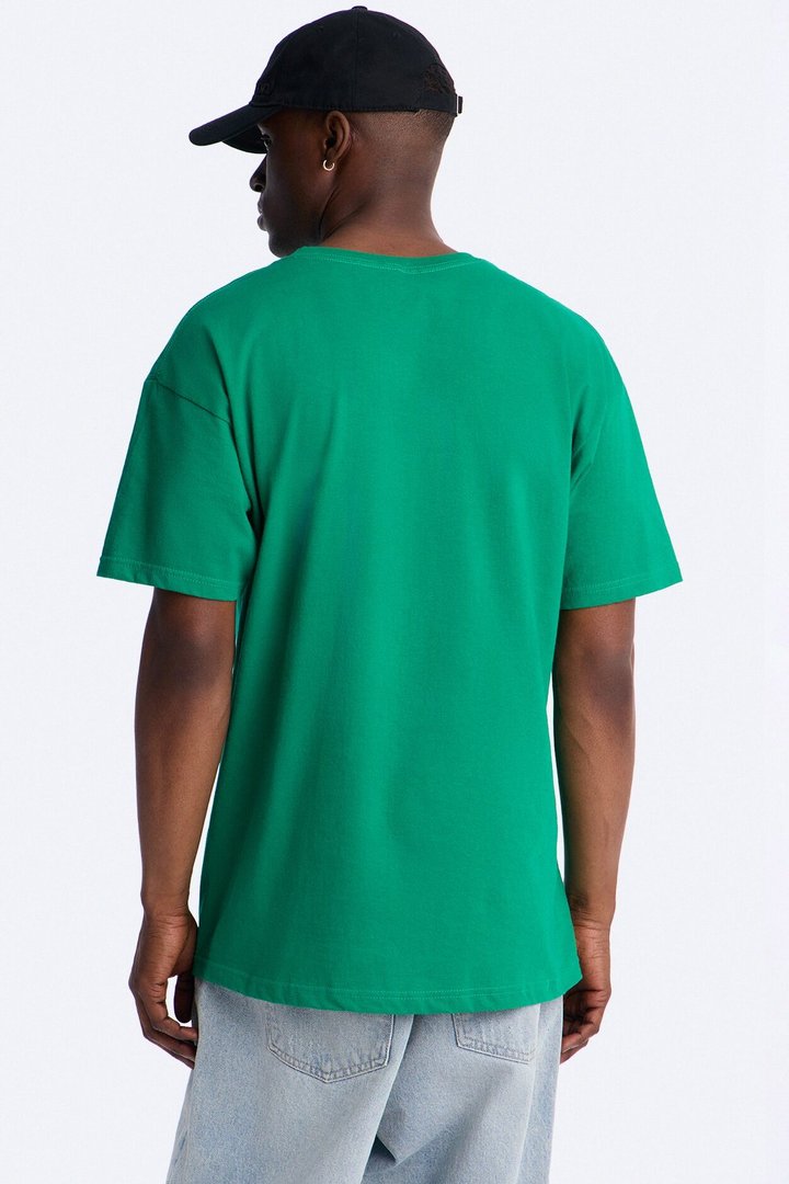 Demon Slayer Tanjiro Oversized Short Sleeve Tee - Green