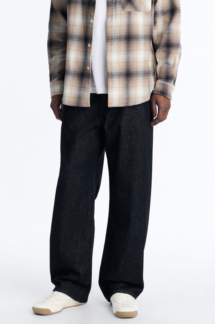 The Staple Baggy Jean - Black/Black