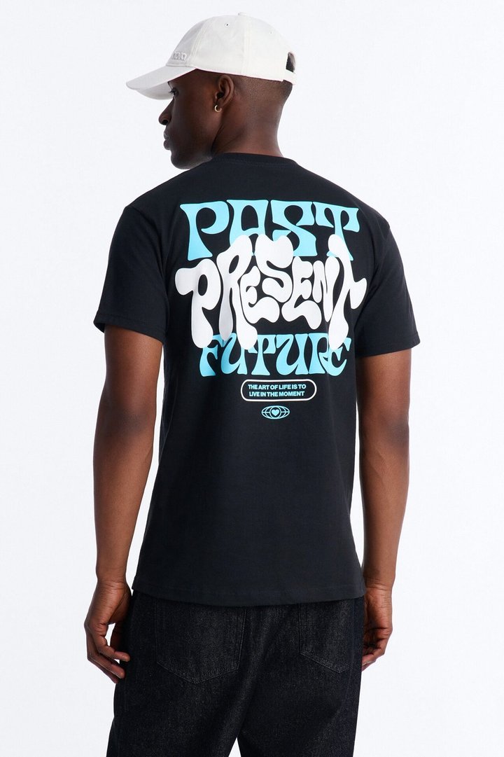 Past Present Future Short Sleeve Tee - Black