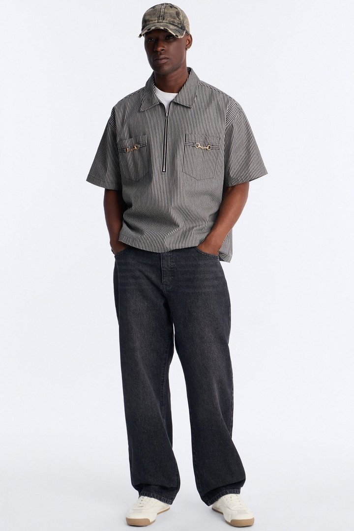 The Staple Baggy Jean - Black Wash