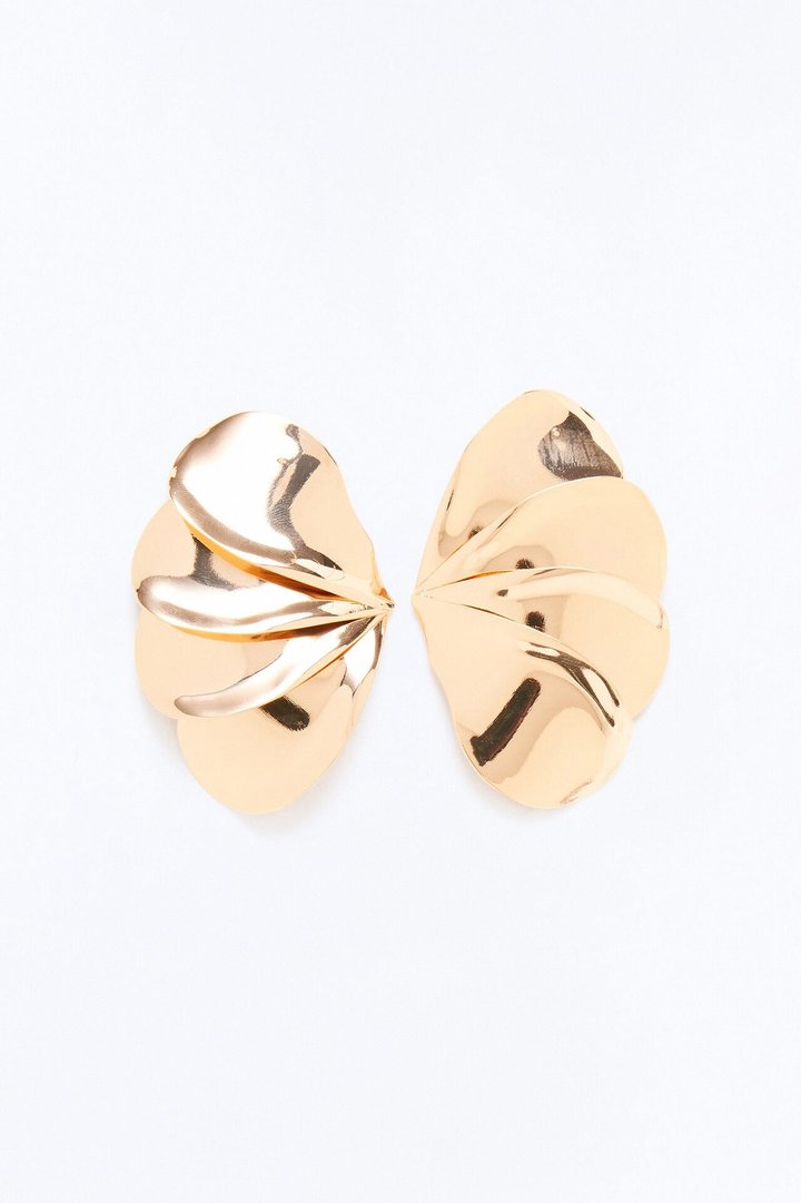 Whisper Shine Drop Earrings - Gold