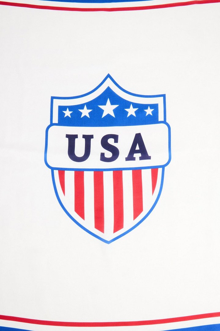 Love USA Team Head Scarf - White/combo