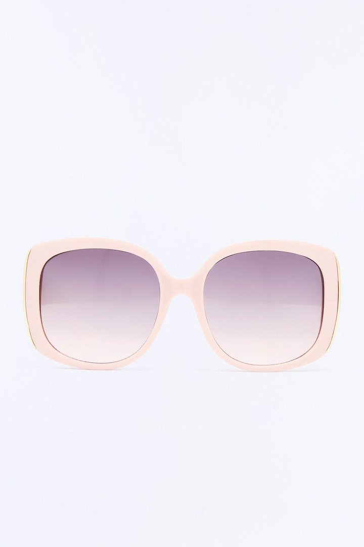 Angel Eyes Square Sunglasses - Pink