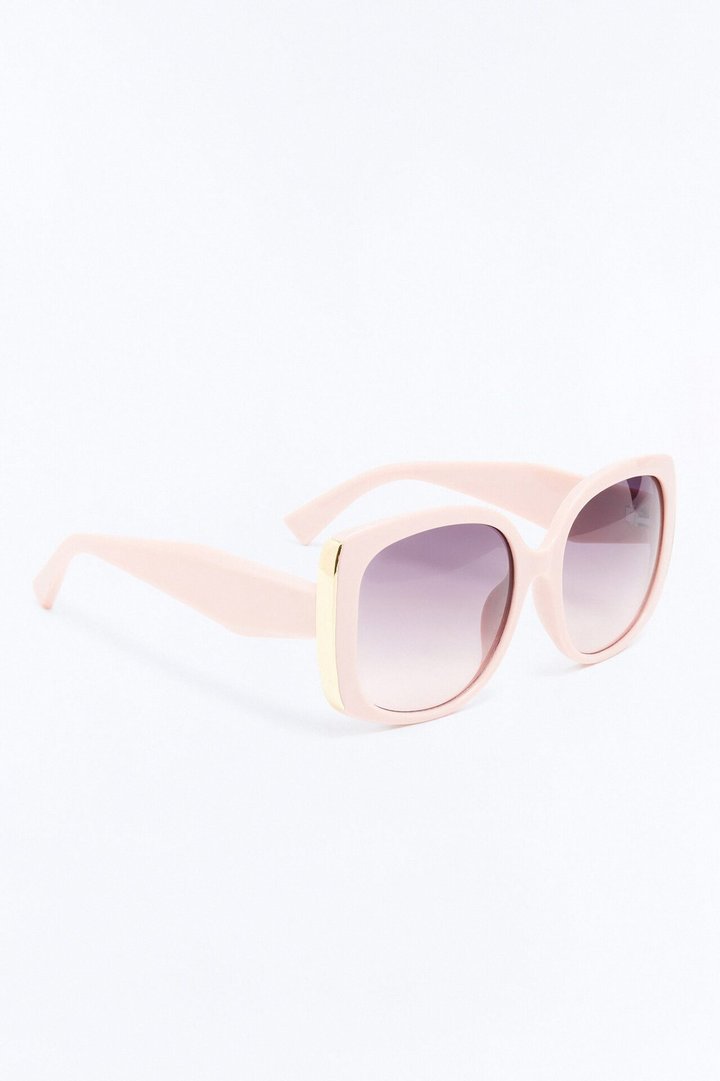 Angel Eyes Square Sunglasses - Pink