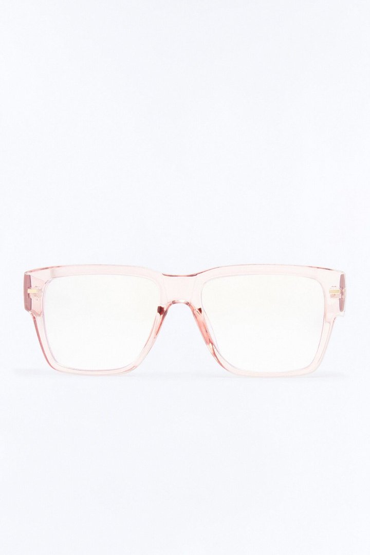 Slay The Hallways Blue Light Glasses - Pink