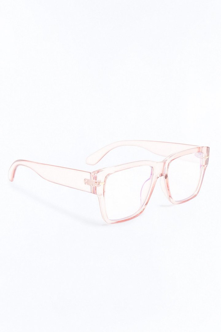 Slay The Hallways Blue Light Glasses - Pink
