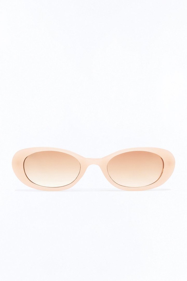 Let's Link Later Sunglasses - Beige