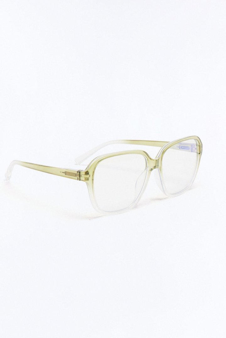 Study Hall Blue Light Glasses - Green/combo