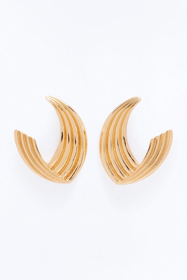 Timeless Glow Drop Earrings - Gold
