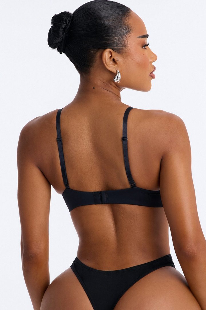 Flexible Fit Extreme Push Up Bra - Black
