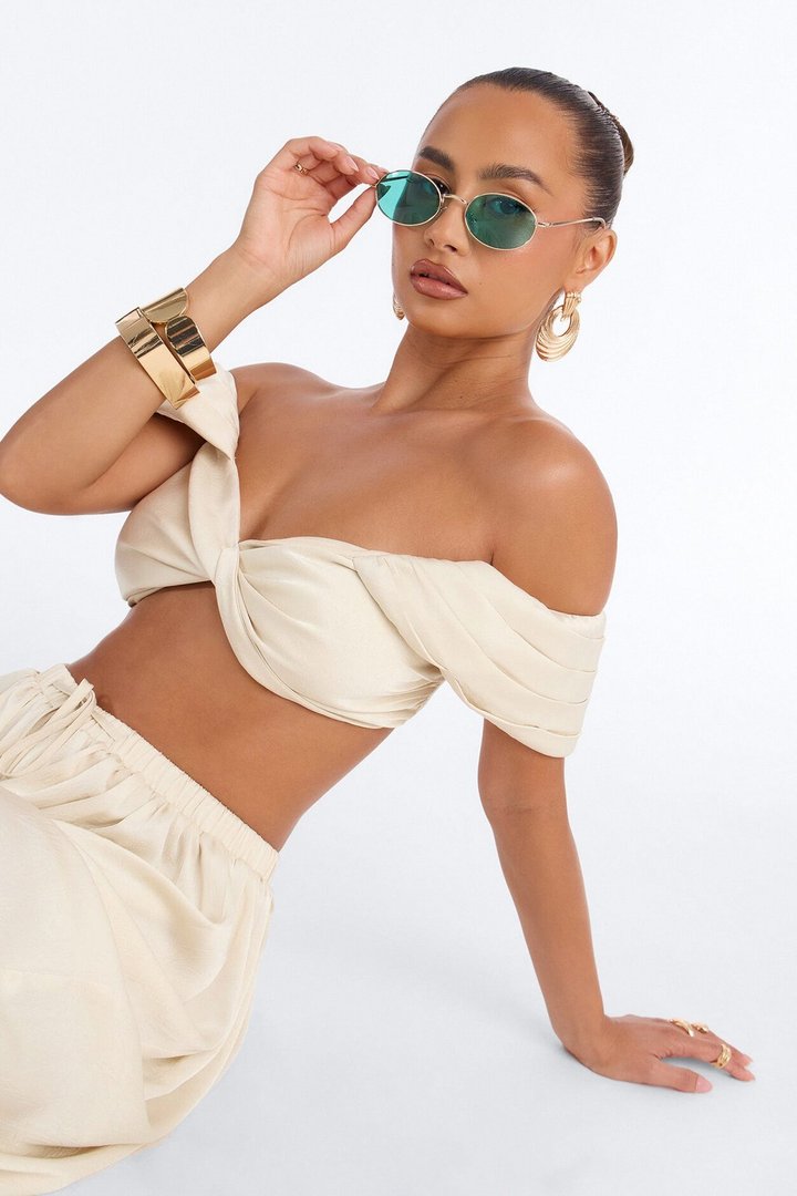 Funk Town Sunglasses - Silver/Blue