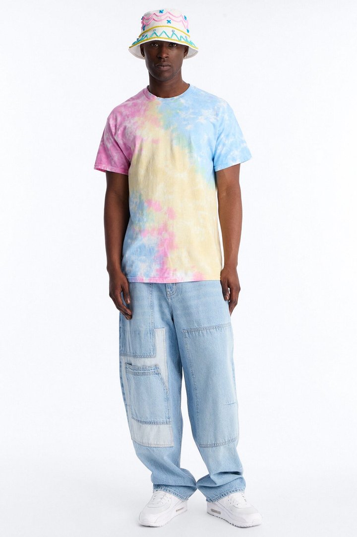 The Cloud Tie Dye Oversized Tee - Multi Color
