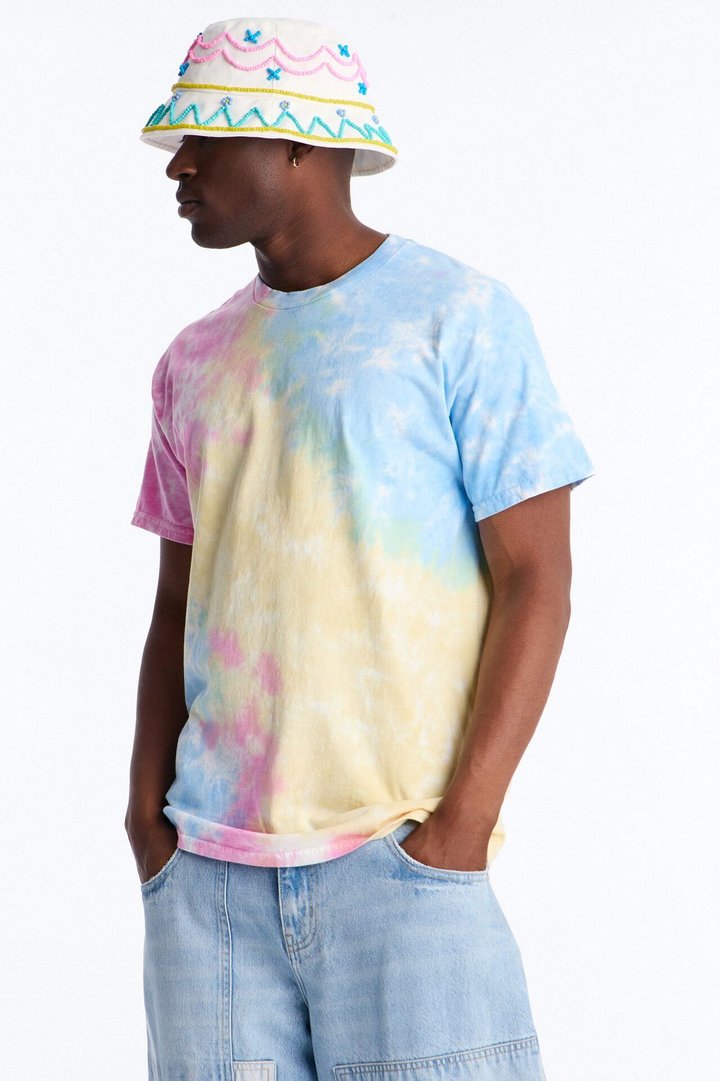 The Cloud Tie Dye Oversized Tee - Multi Color