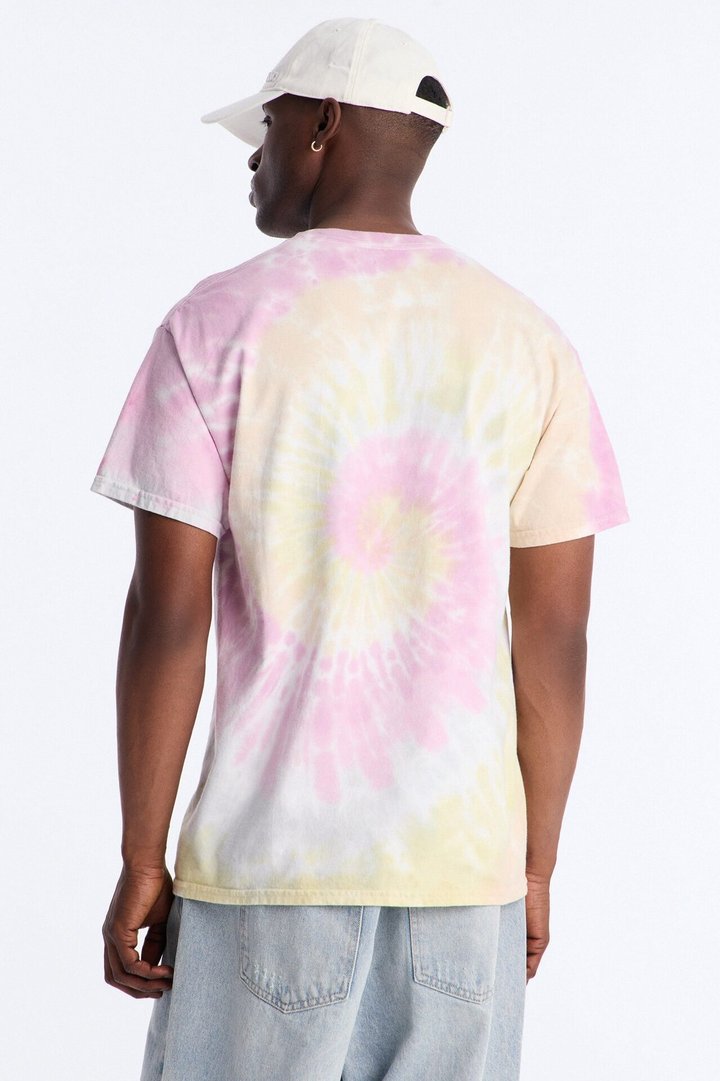 The Swirl Tie Dye Oversized Tee - Multi Color