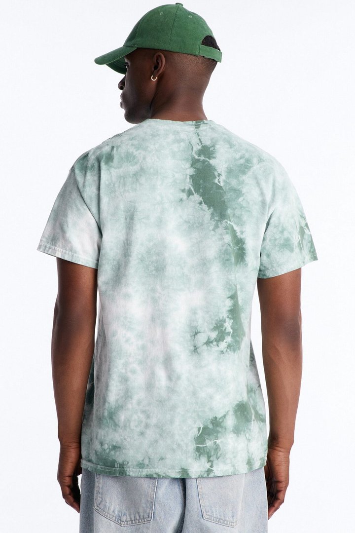 The Crystal Oversized Tee - Green/combo