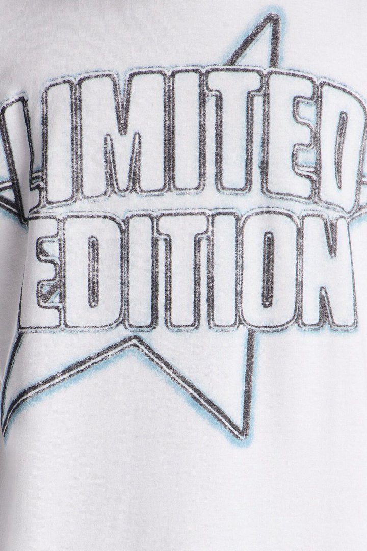 Limited Edition Oversized Short Sleeve Tee - White