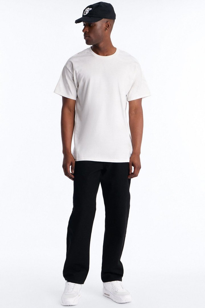The Dirty Wash Oversized Tee - Off White