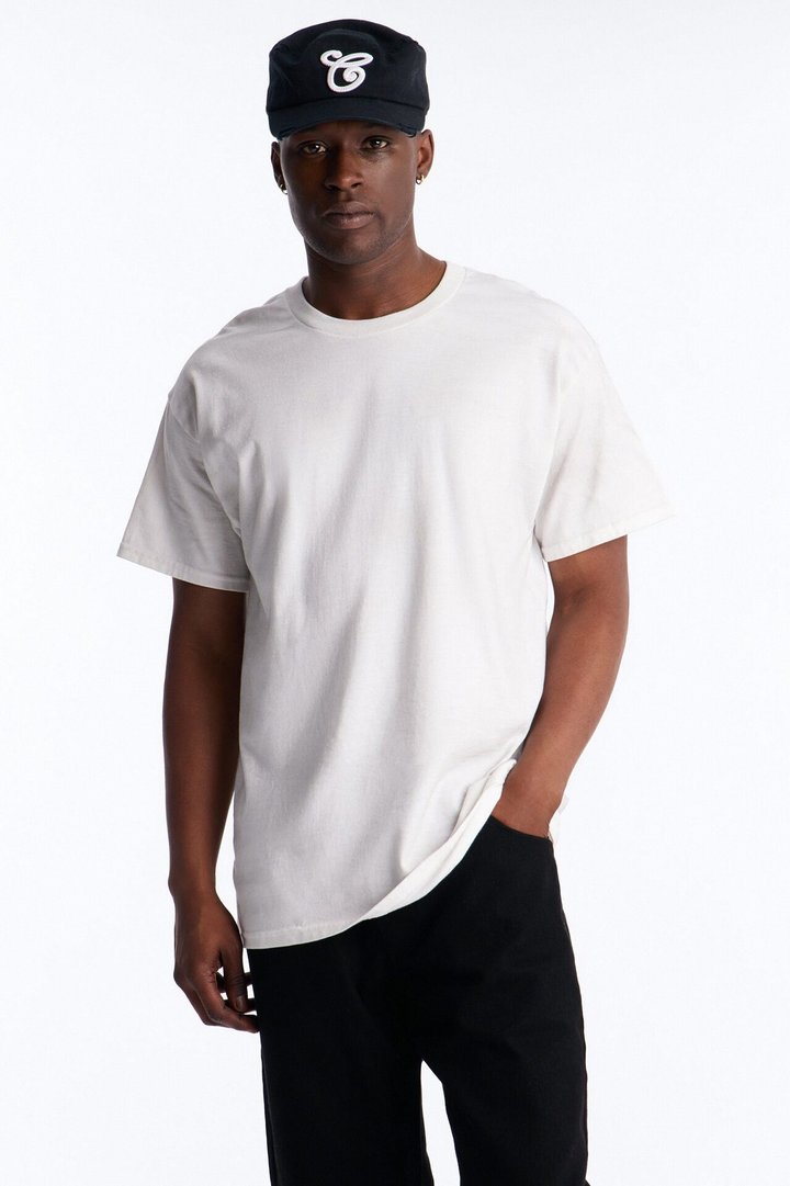 The Dirty Wash Oversized Tee - Off White