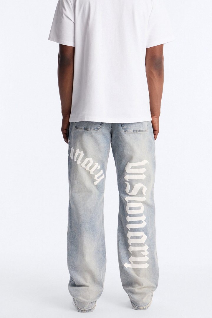 Visionary Stacked Skinny Jean - Light Blue Wash