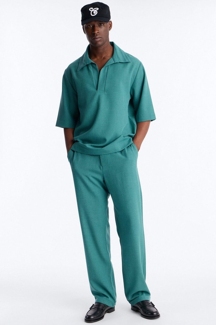 Sorrento Relaxed Polo - Teal
