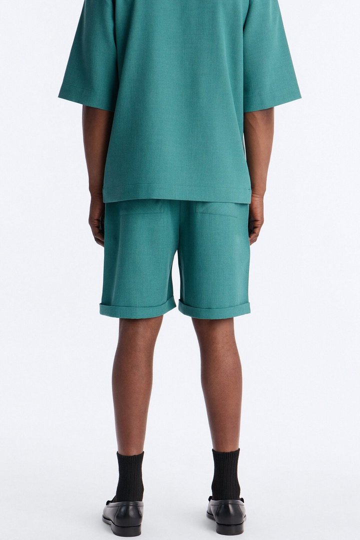 Sorrento Relaxed Trouser Short - Teal