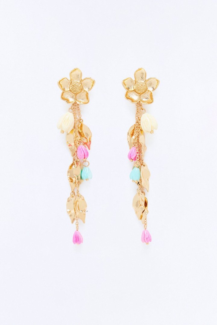 Perfect Garden Earrings - Gold/Multi