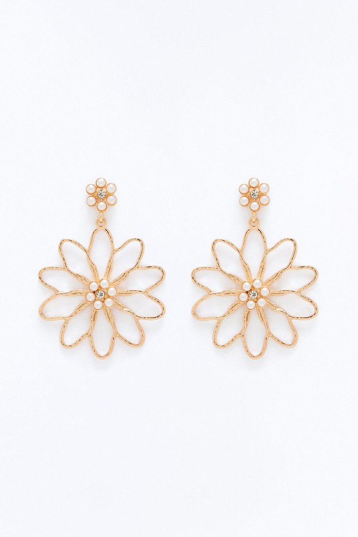 Wildflower Energy Earrings - Gold