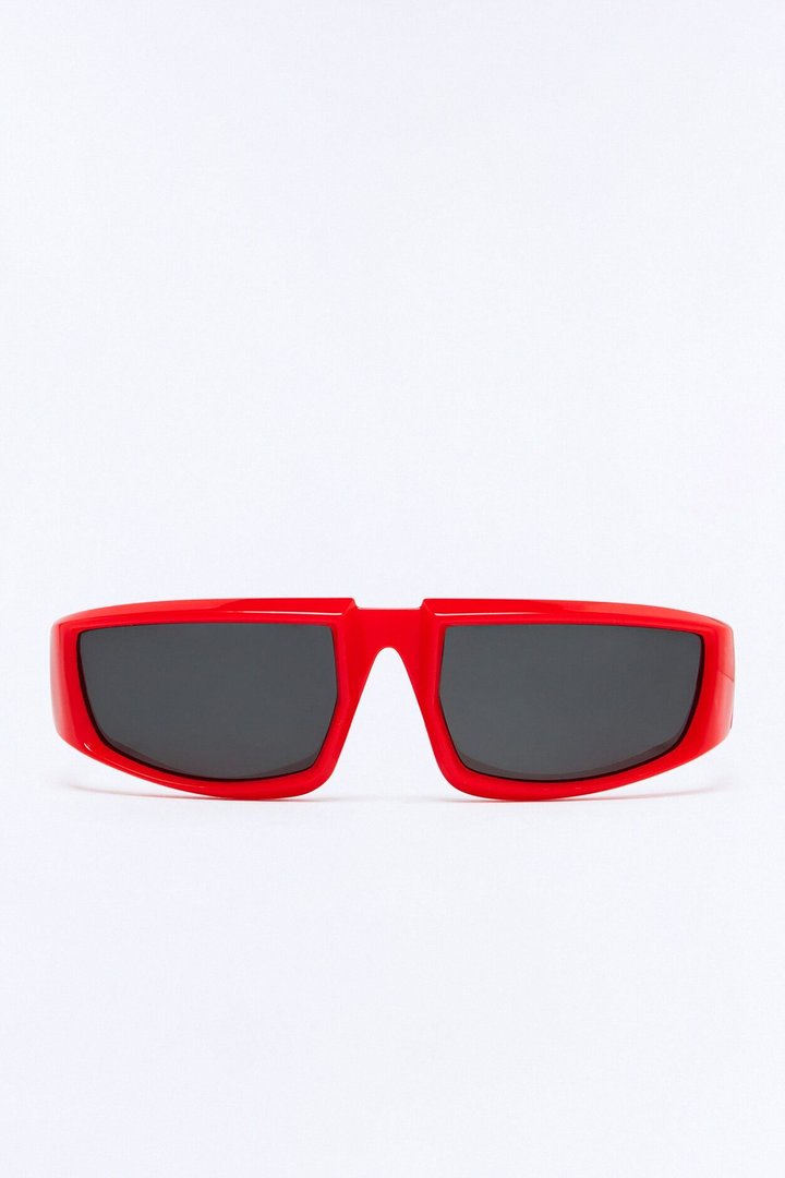 Got You Wrapped Around Sunglasses - Red