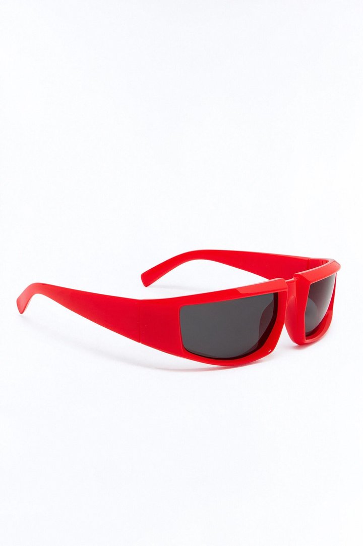 Got You Wrapped Around Sunglasses - Red
